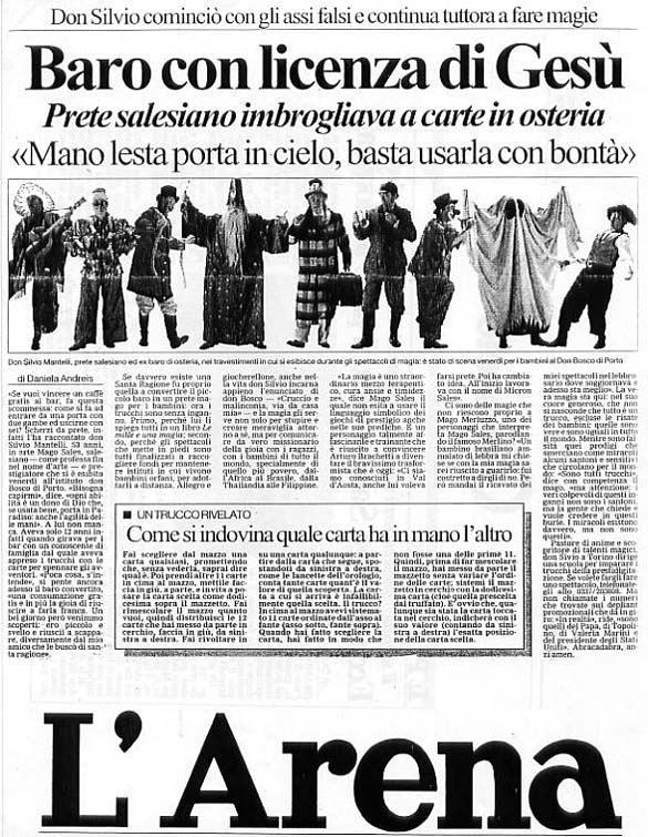 Ritaglio: Baro con licenza di Gesù