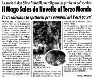 II Mago Sales da Novello al Terzo Mondo