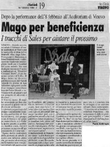 Mago per beneficienza