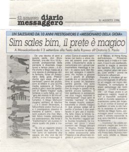 Sim sales bim, il prete è magico