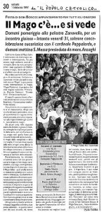 Il Mago c’è… e si vede