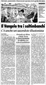 Il Vangelo tra i saltimbanchi