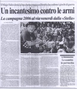 Un incantesimo contro le armi