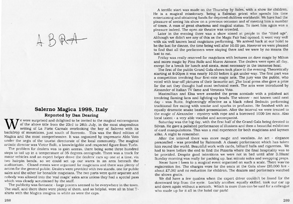Ritaglio: Salerno Magica 199/8, Italy