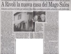 A Rivoli la nuova casa del Mago Sales