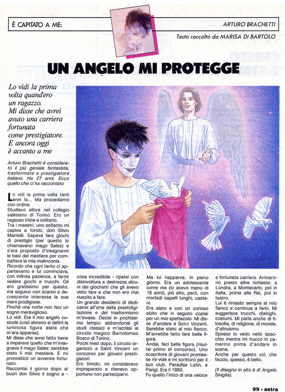 Ritaglio: Un angelo mi proteggie