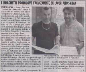 Brachetti promuove l’avanzamento dei lavori allo smilab
