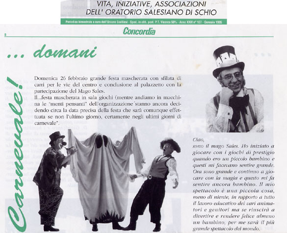 Ritaglio: carnevale