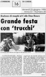 Grande festa con “trucchi”