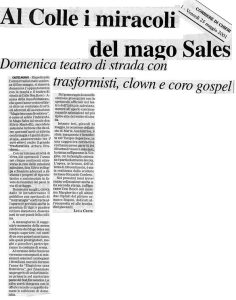 Al Colle i miracoli del mago Sales