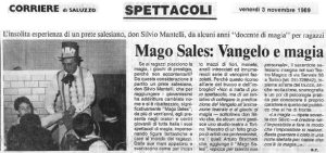 Mago Sales: vangelo e magia