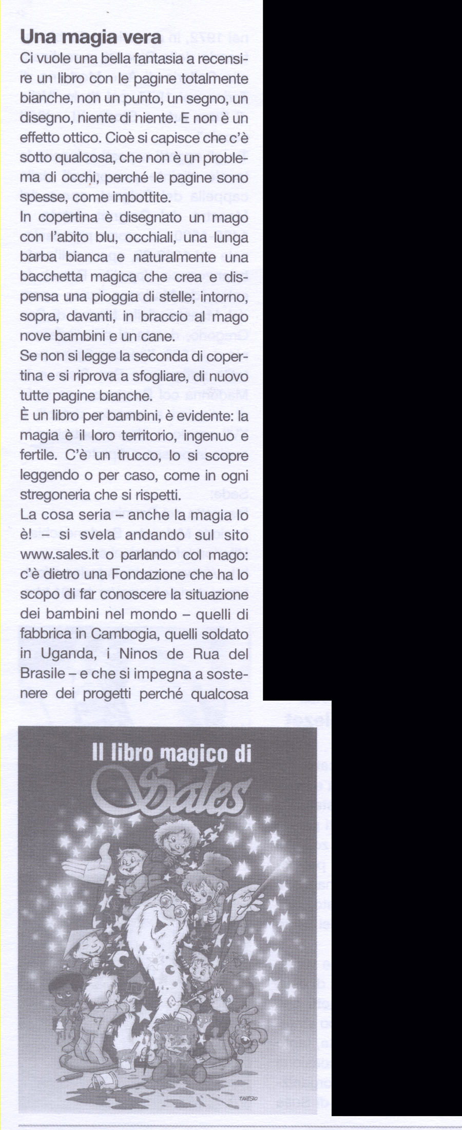 Ritaglio: Una magia vera