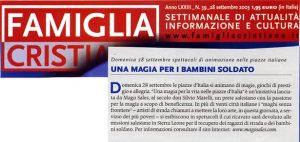 Una magia per i bambini soldato