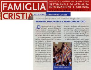 Bambini, deponete le armi-giocattolo