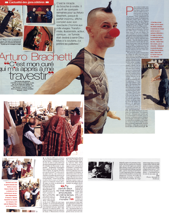 Ritaglio: Arturo Brachetti
