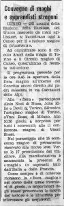 Convegno di maghi e apprendisti stregoni