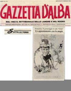 Un appuntamento con la magia