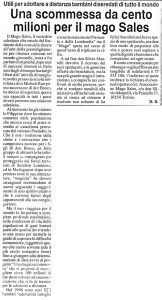 Una scommessa da cento milioni per mago Sales