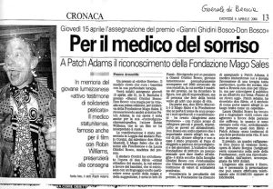 Per il medico del sorriso