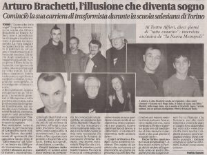 Arturo Brachetti,l’illusione che diventa sogno