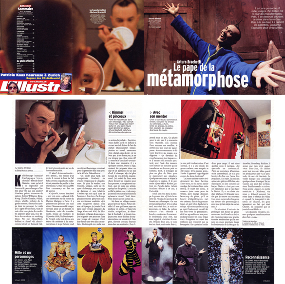 Ritaglio: Le pape de la métamorphose