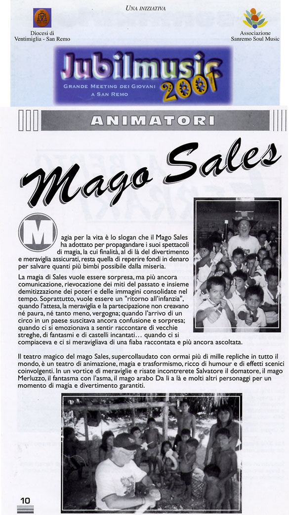 Ritaglio: Mago Sales