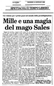 Mille e una magia del mago Sales