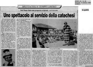 Uno spettacolo a servizio della catechesi