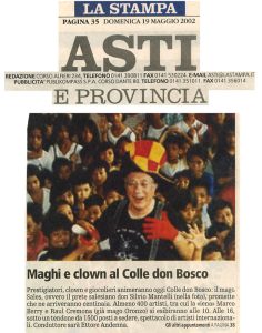 Maghi e clown al Colle don Bosco