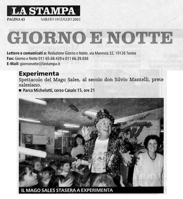 Ritaglio: Experimenta