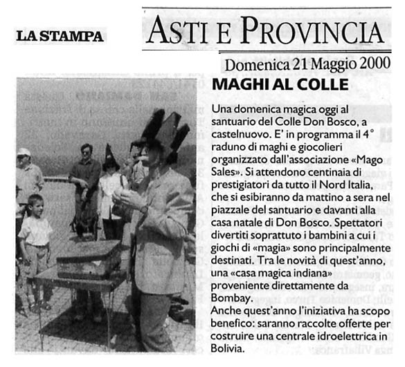 Ritaglio: Maghi al Colle