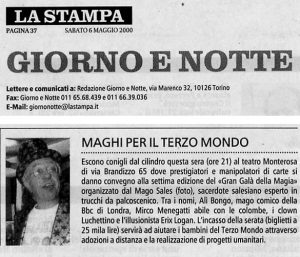 Maghi per il terzo mondo