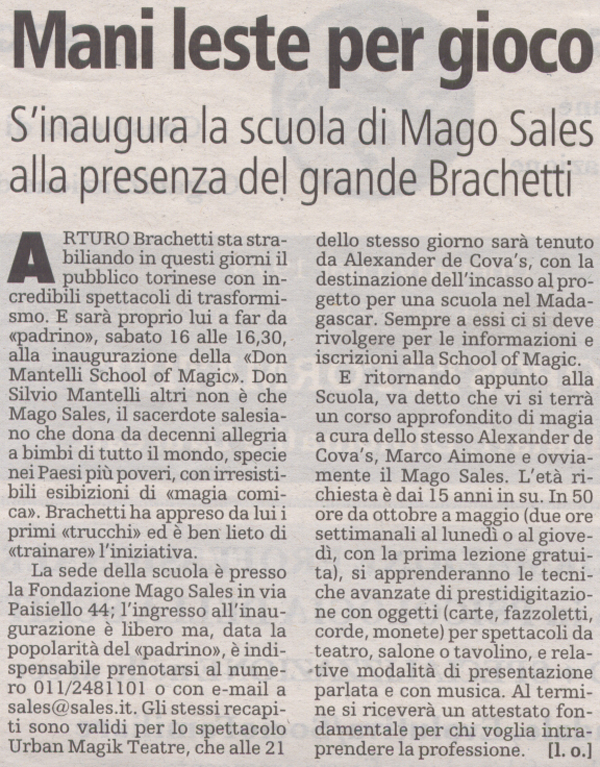 Ritaglio: Mani leste