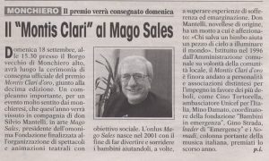 II “Montis Clari” al Mago Sales