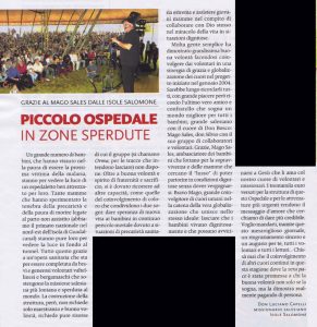 Piccolo ospedale in zone sperdute
