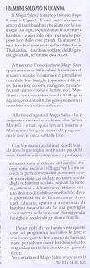 I bambini soldato in Uganda