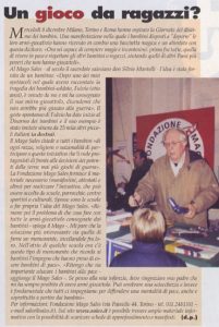 Un gioco da ragazzi?