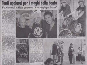 Tanti applausi per i maghi della bontà