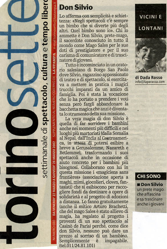 Ritaglio: Don Silvio