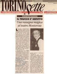 il trucco è servito – una rassegna magica al teatro Monterosa