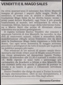 Venditti e il Mago Sales