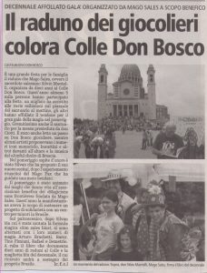 Il raduno dei giocolieri colora Colle Don Bosco